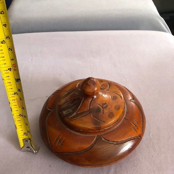 Wooden jewellery container - Picture 6 of 6